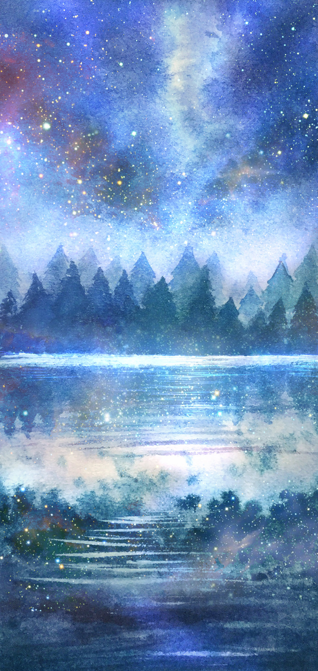 手機壁紙高清圖片星空壁紙