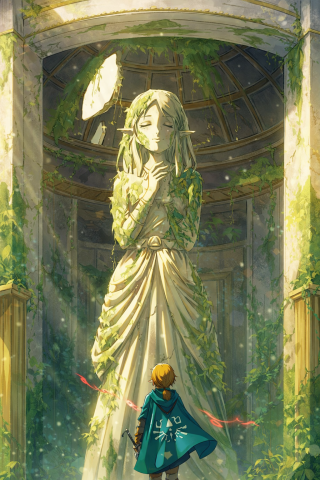 林克祝福女神森林