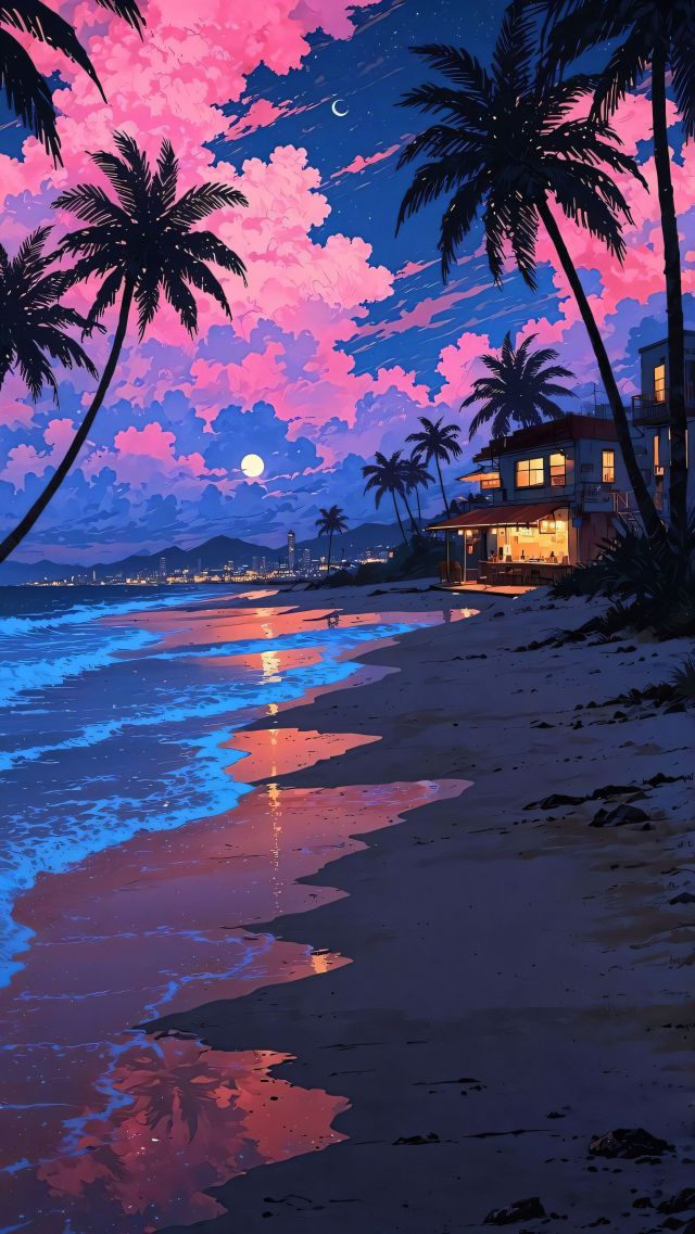 浪漫海滩