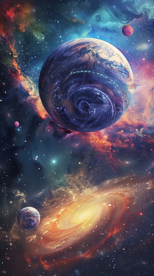 宇宙银河天体