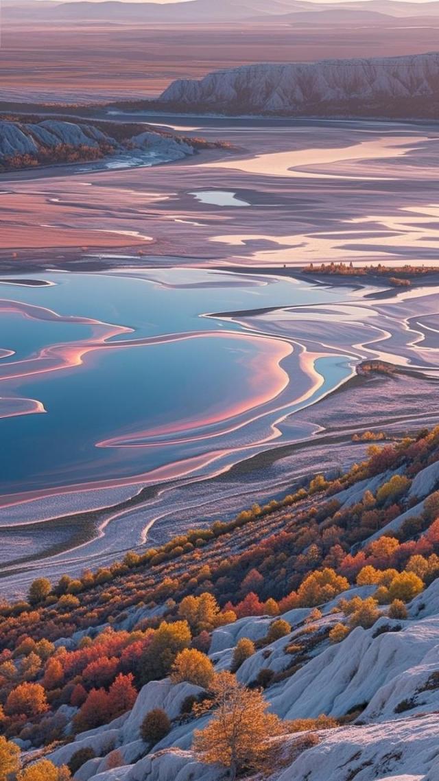 粉色美景