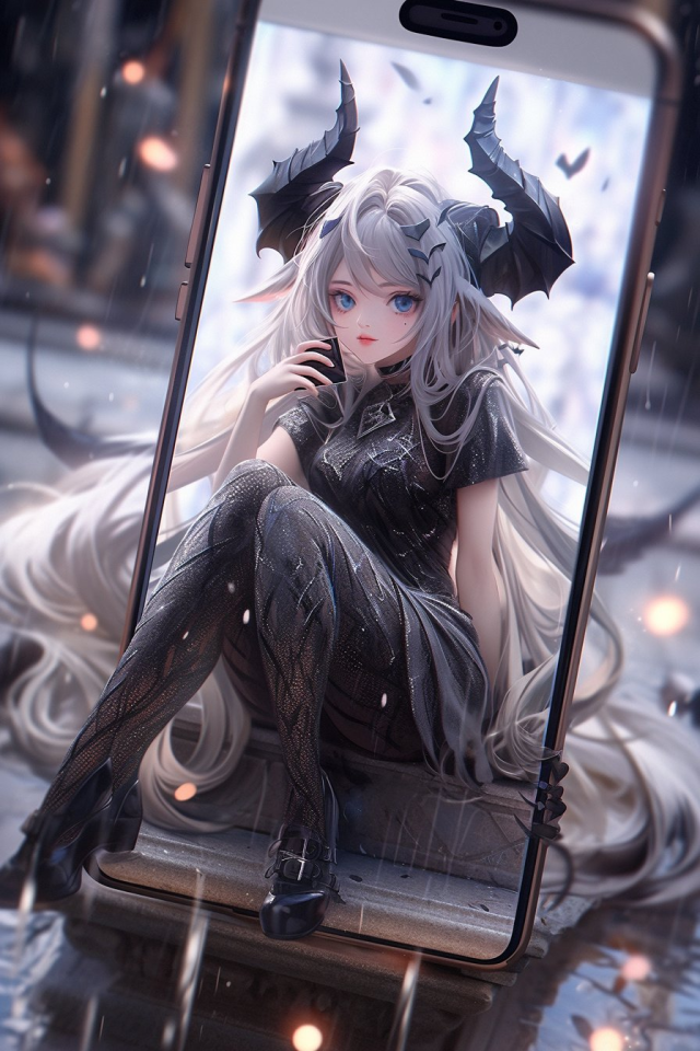 魅魔(动漫手机静态壁纸) - 动漫手机壁纸下载 - 元气壁纸