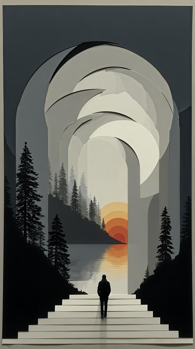 通往日落之境的阶梯