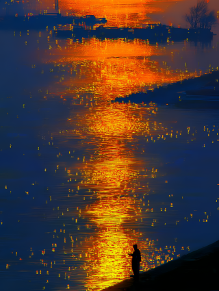 夕阳