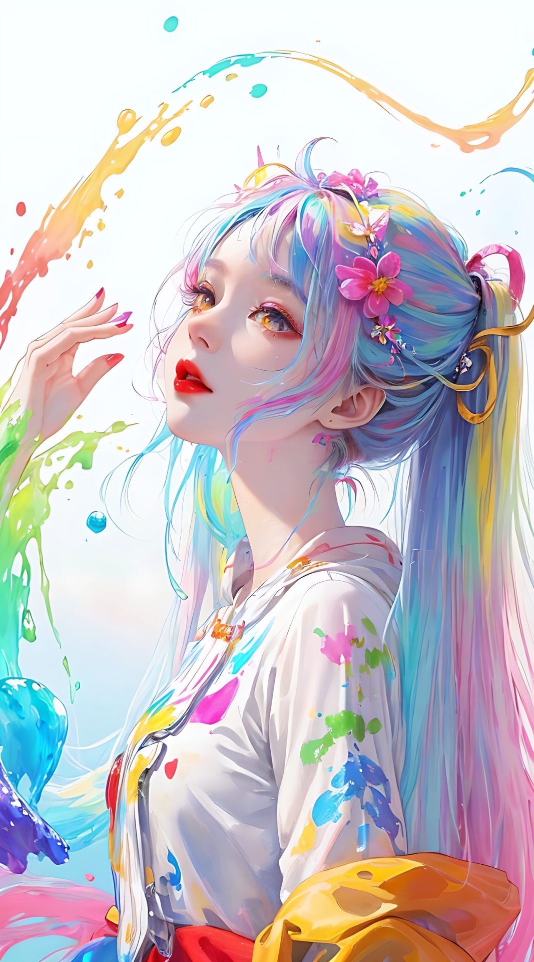 彩繪美女