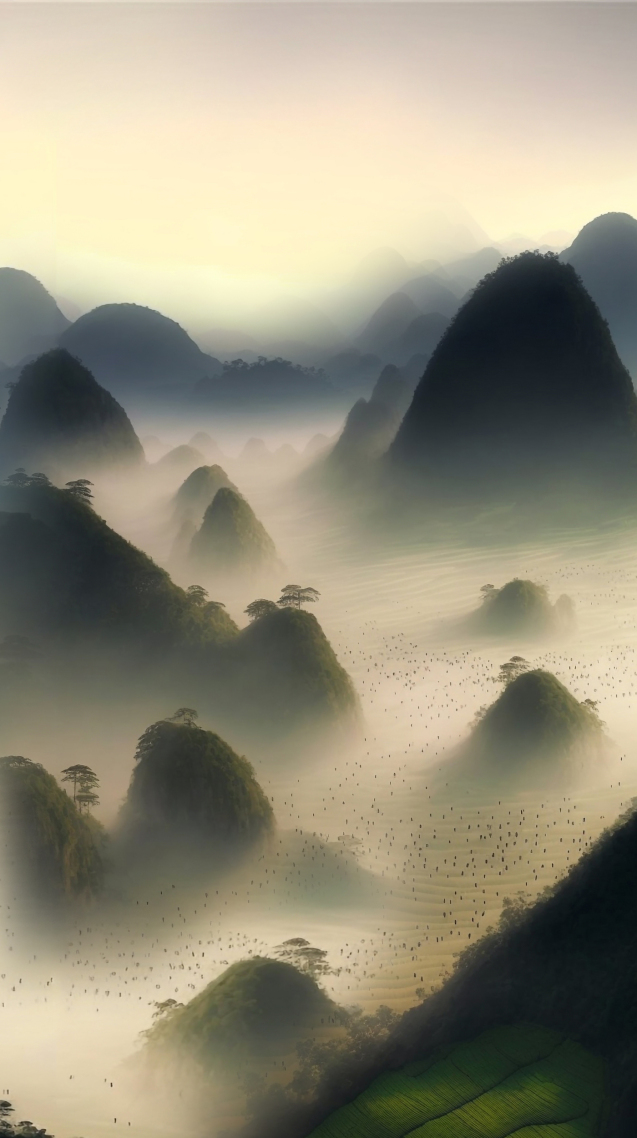 山河風景