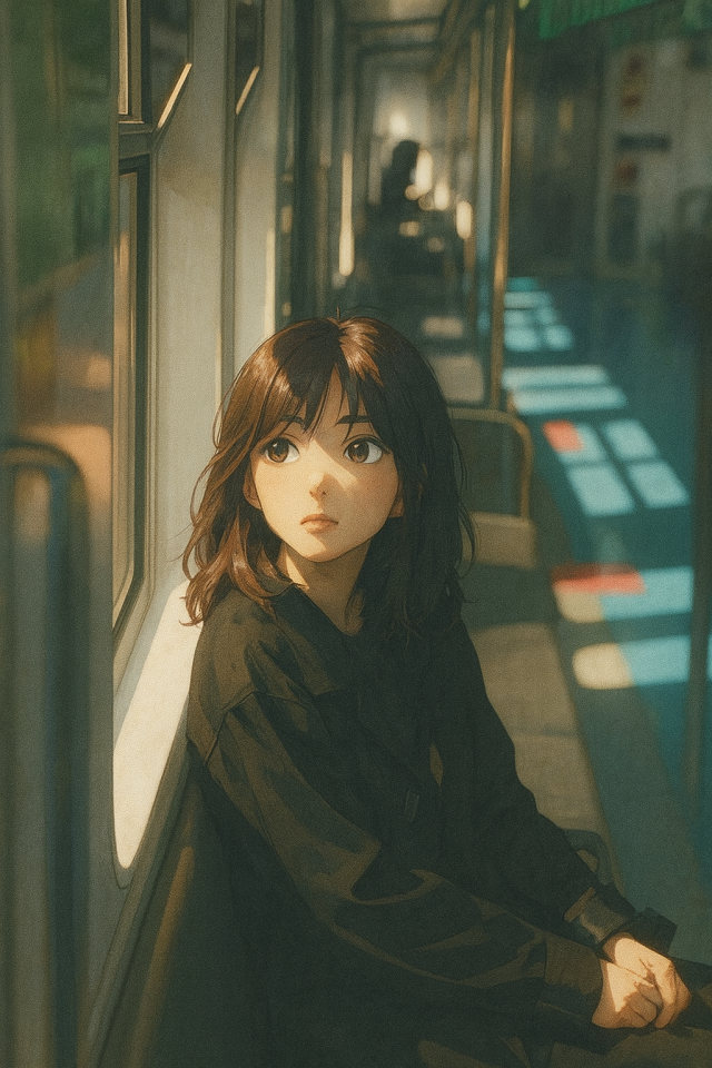 电车光影少女