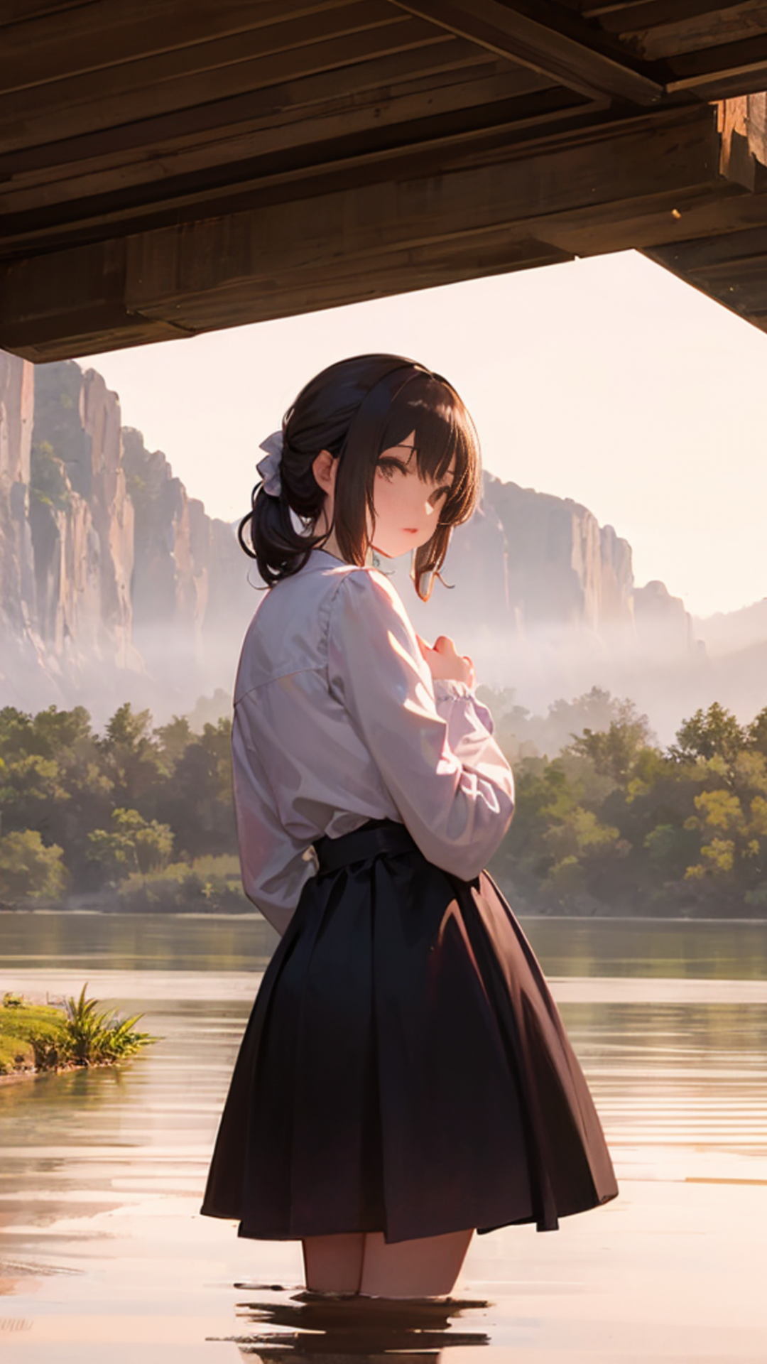 水中少女