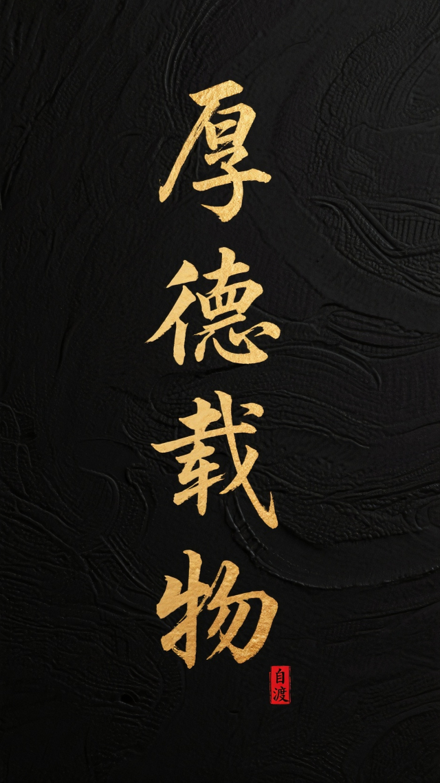 厚德载物