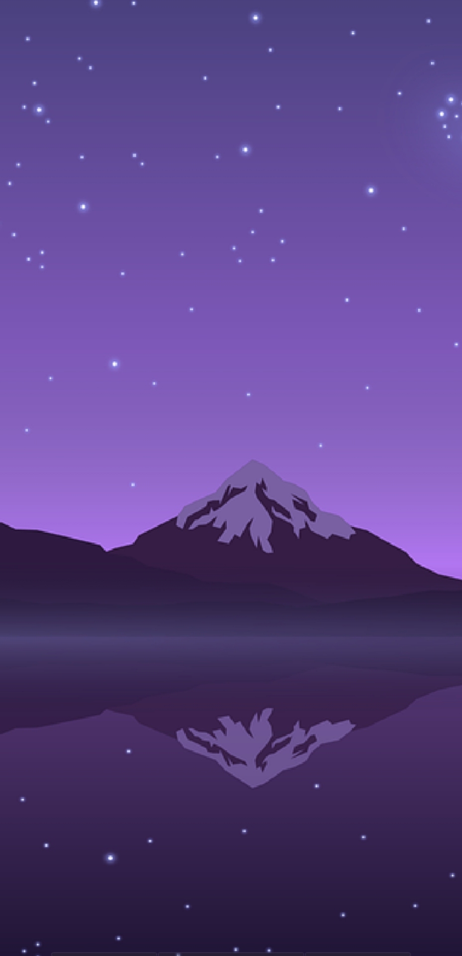 紫色星空