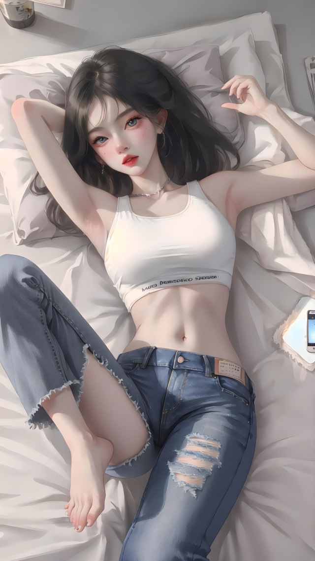 漂亮长发姐姐