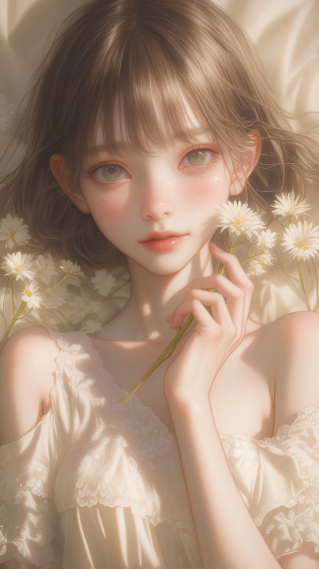 阳光清新美女