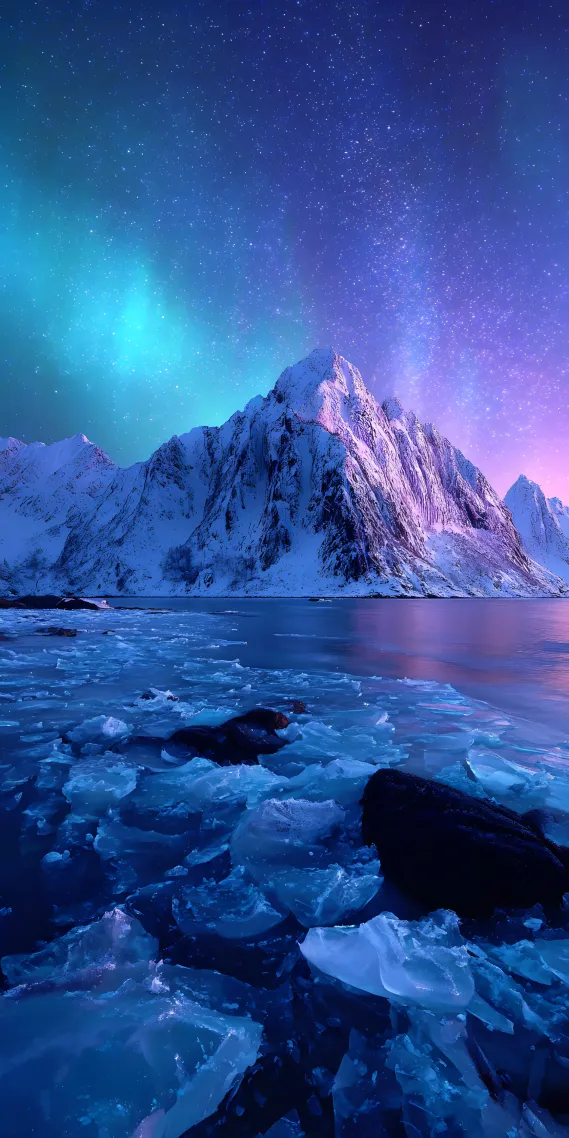 极夜之下，冰与光的诗