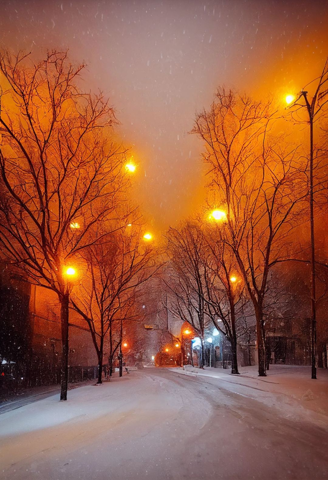 下雪啦