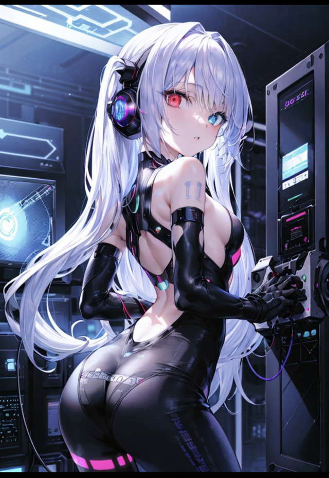 異瞳少女

