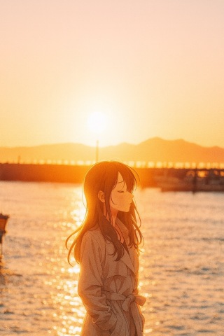 夕阳余晖