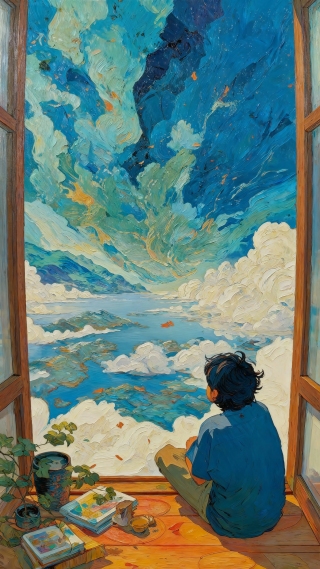 云隙间的童梦遐想