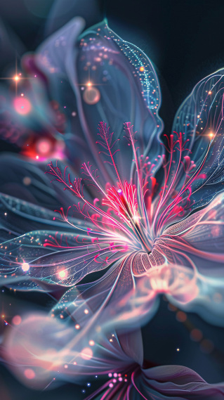 静谧花语-火之心