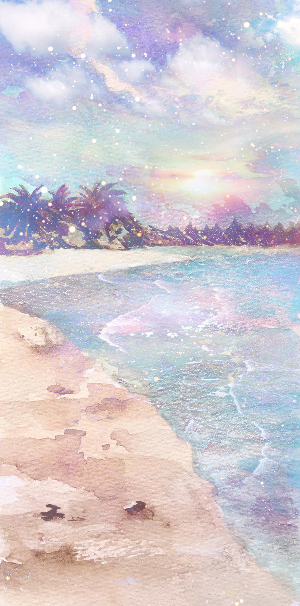 夏日海濱