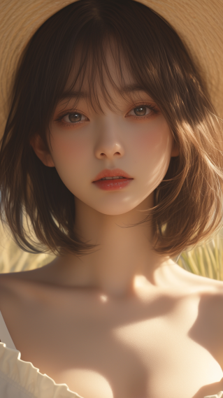 阳光气质美女