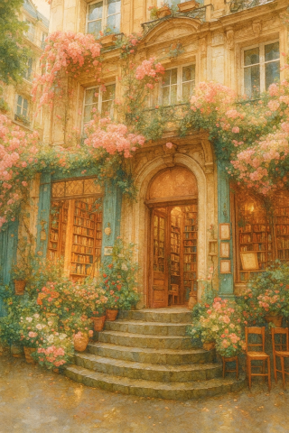 花与建筑