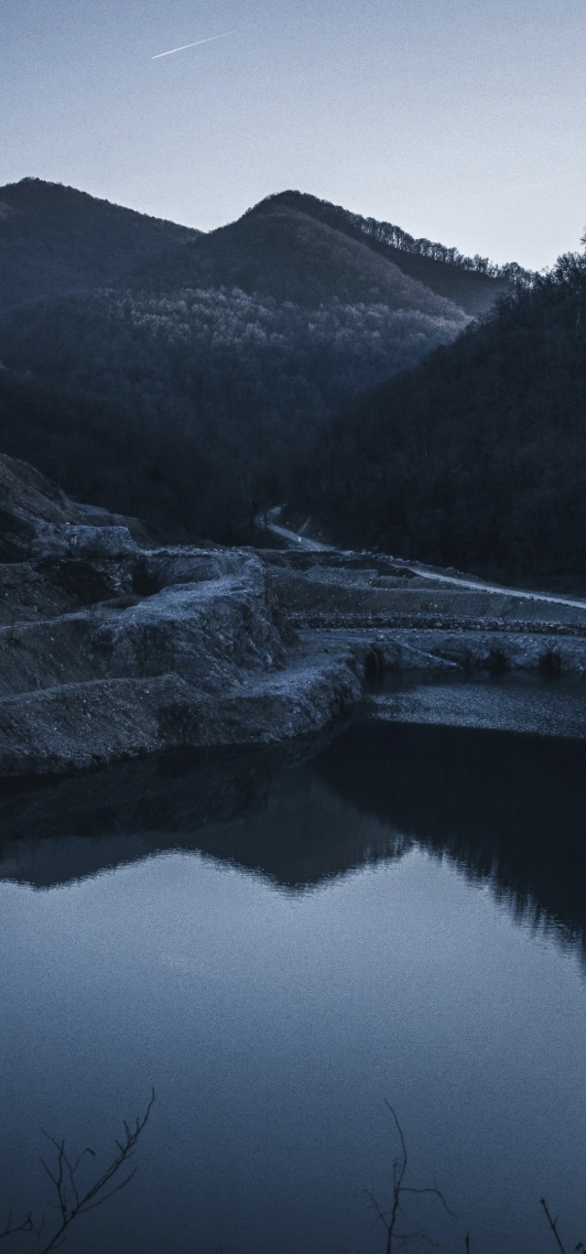 简约山水风景