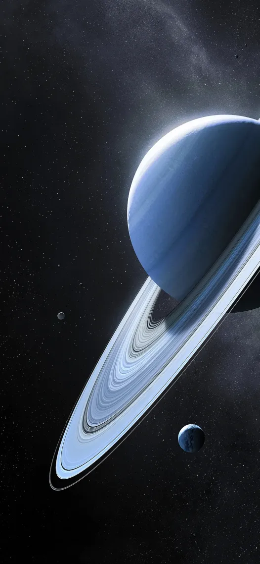 带有光环的星球壁纸