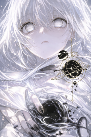 白发少女