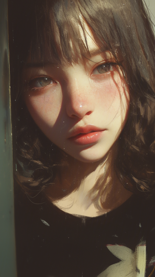氛围感美女