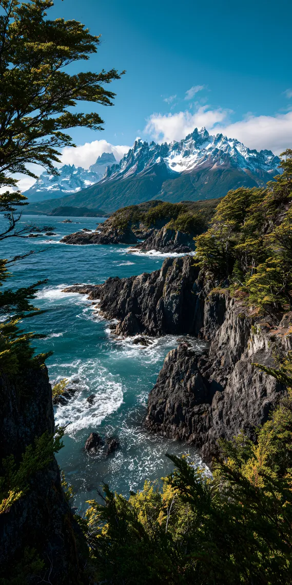 火地岛的蓝与峰