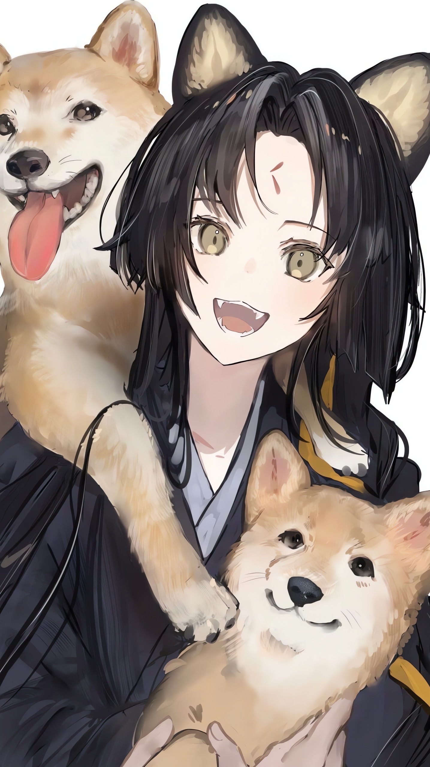少女與狗