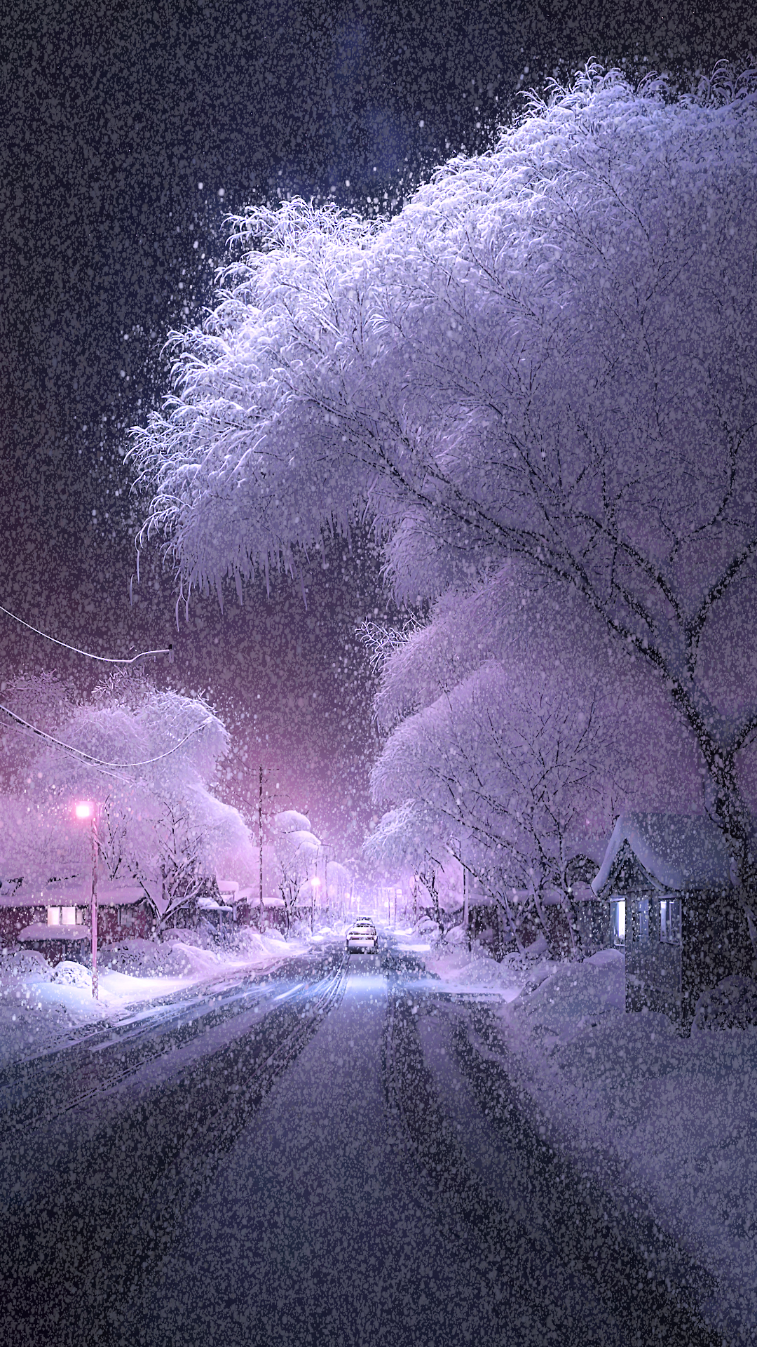 唯美童話雪景