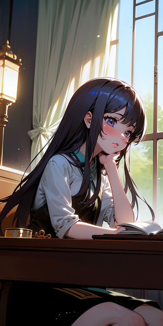 发呆少女（后期增强版）