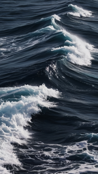 简约护眼海浪