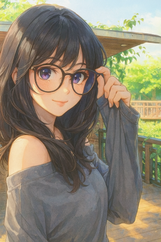 俏皮萌妹子
