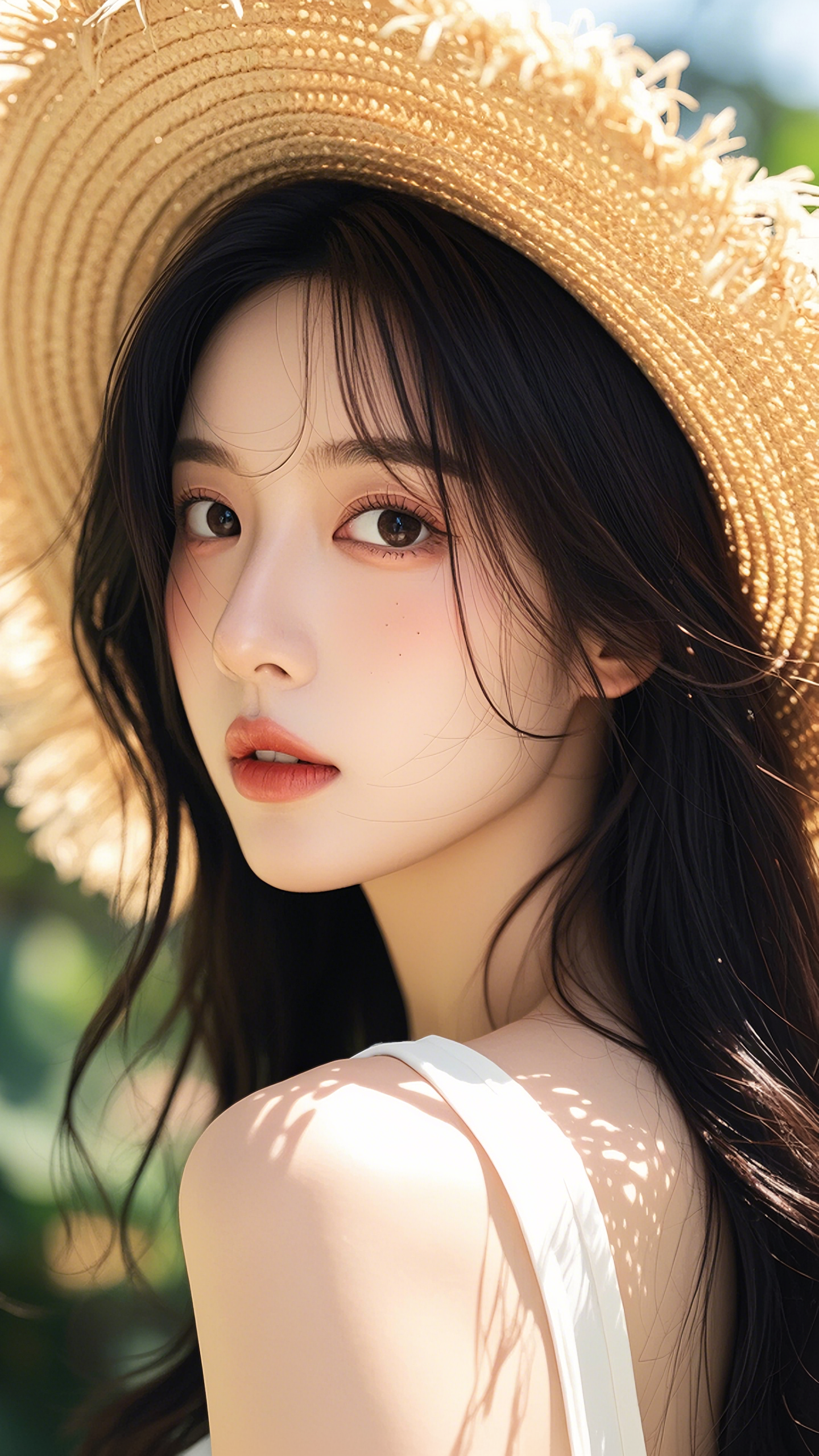 草帽女孩
