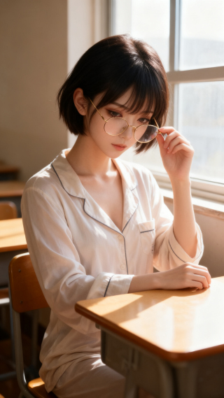眼镜少女3
