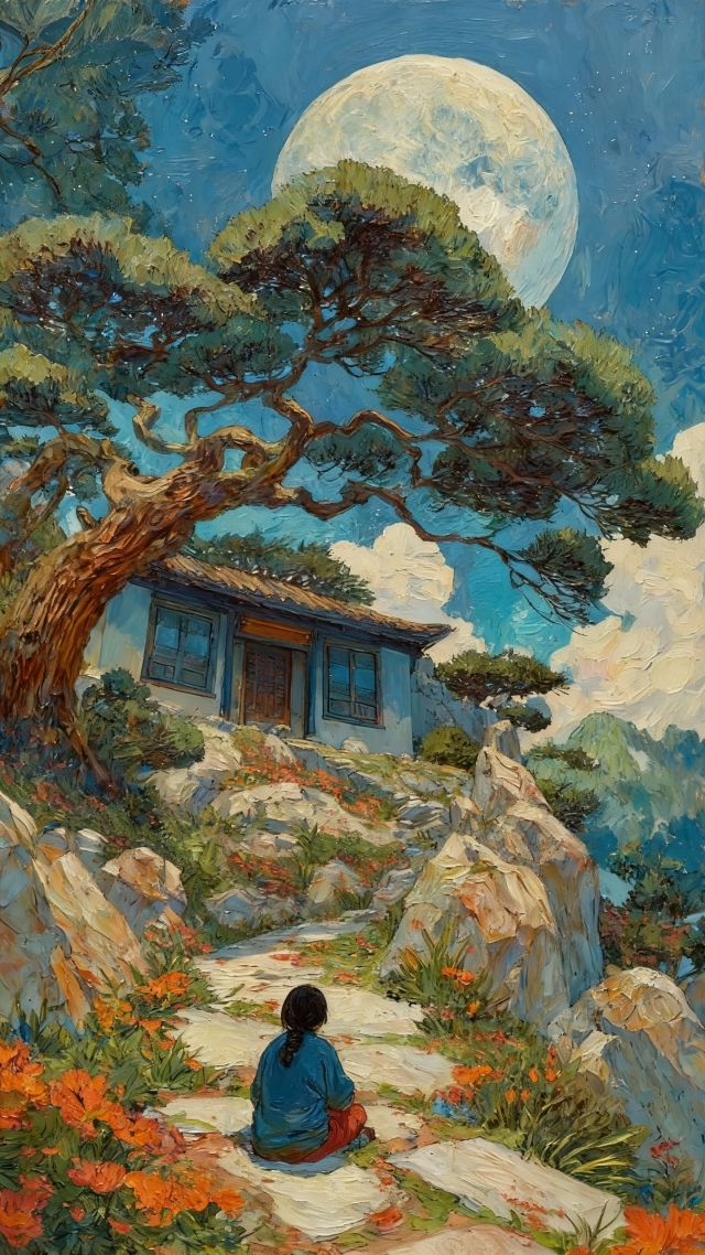 松间月·月下静思