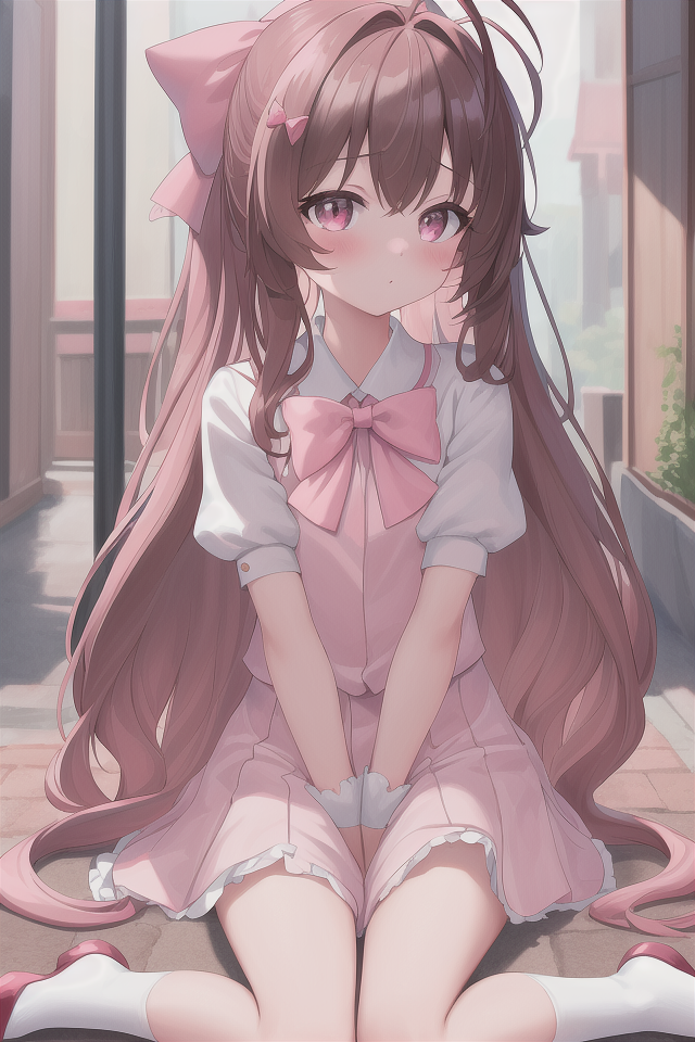 可愛的小女孩