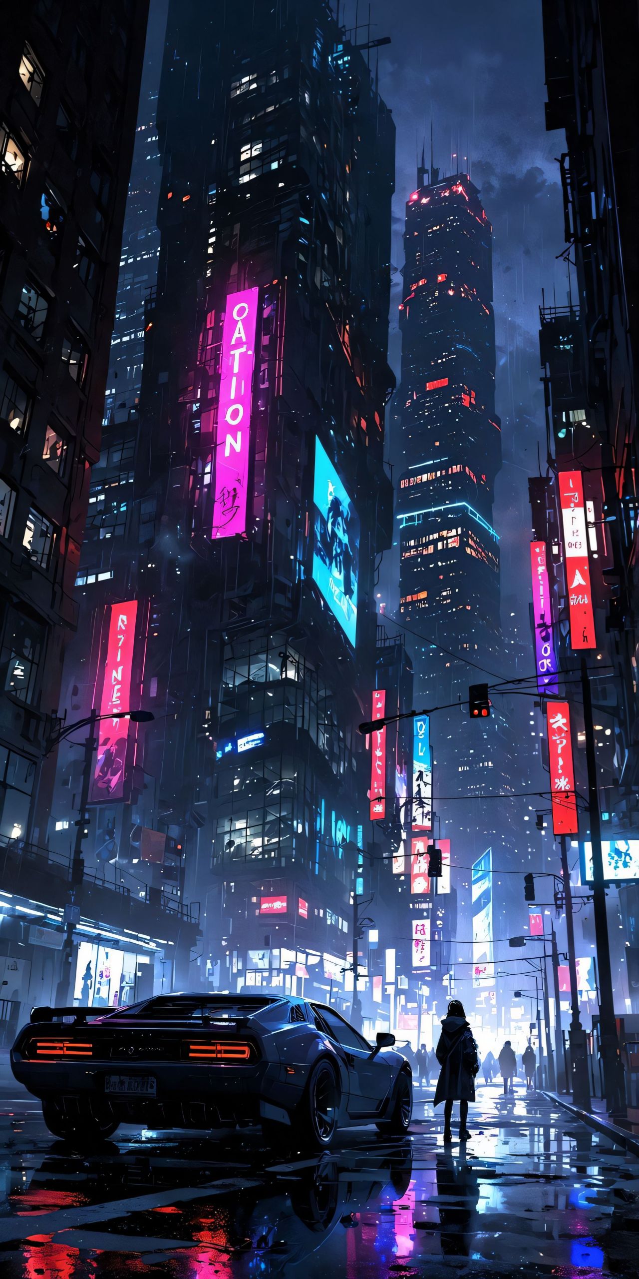 賽博朋克未來都市