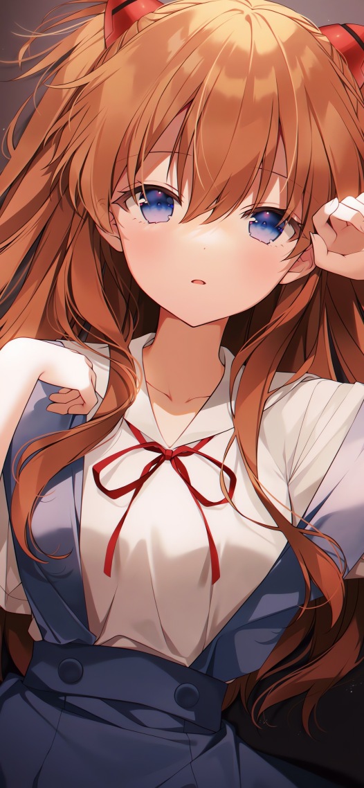 棕發美少女