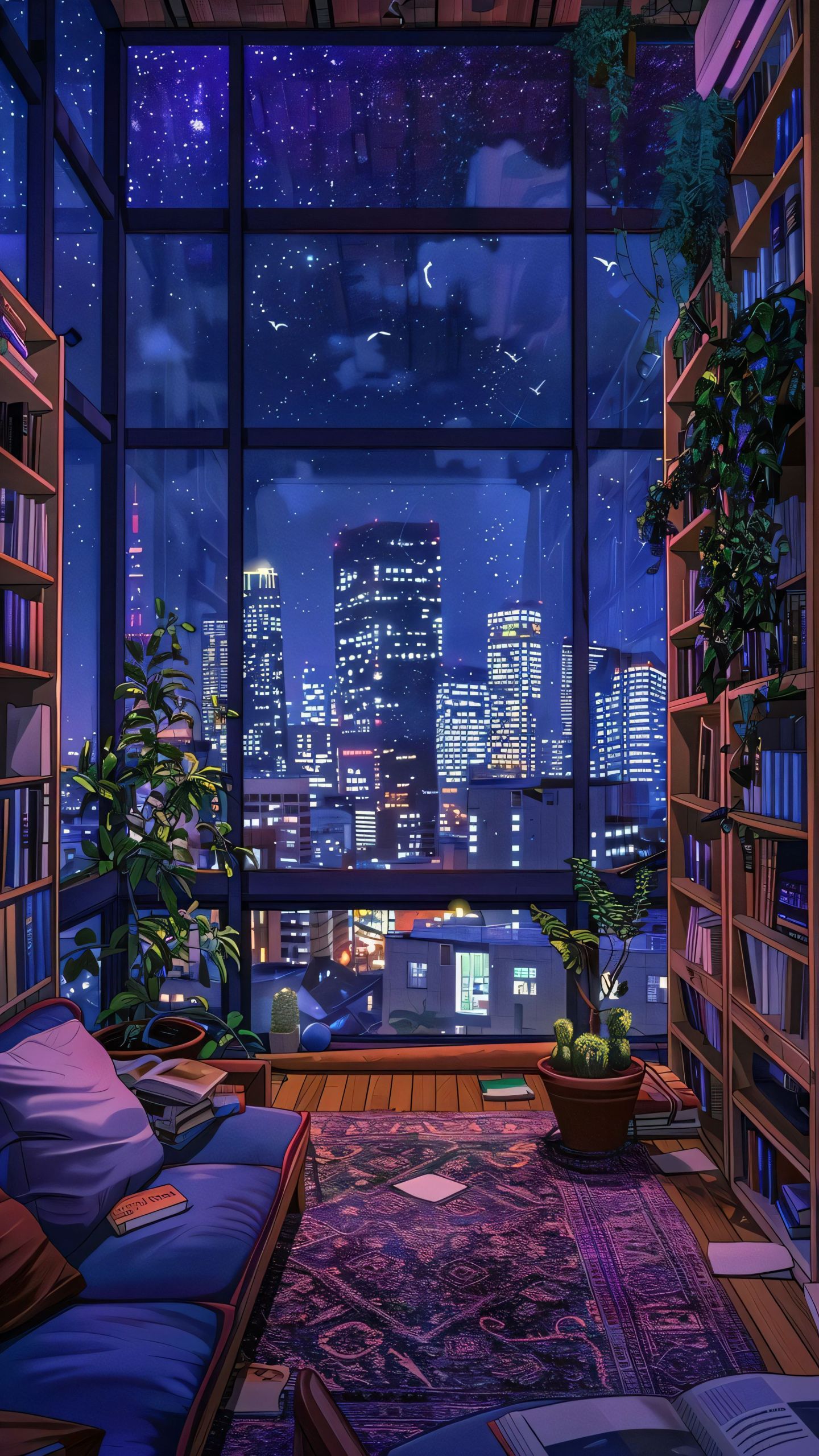 夜晚的溫馨小窩