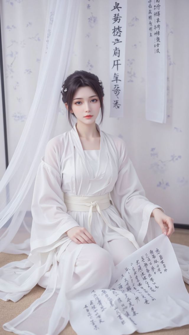 一袭白衣