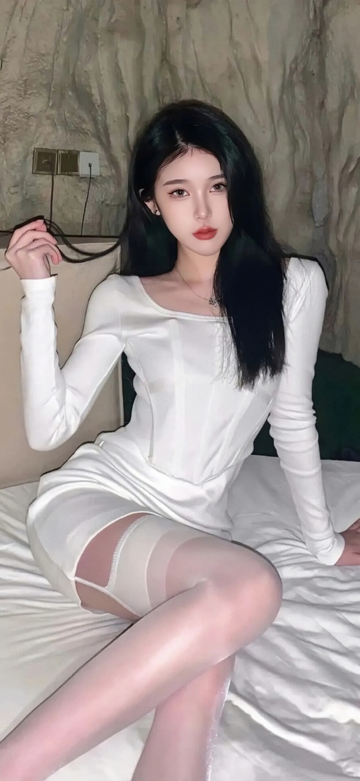 床上白丝