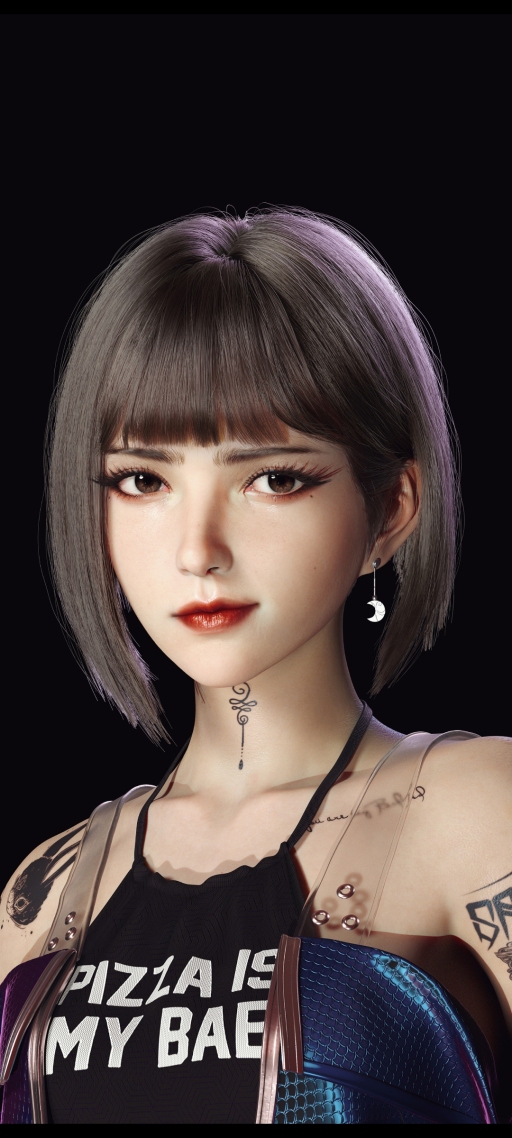 微信運動背景圖片cool girl