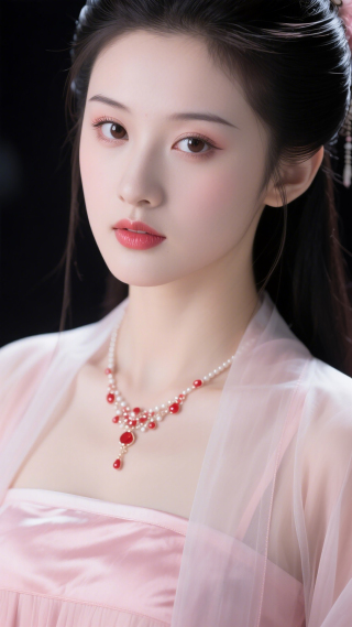 温婉与粉纱