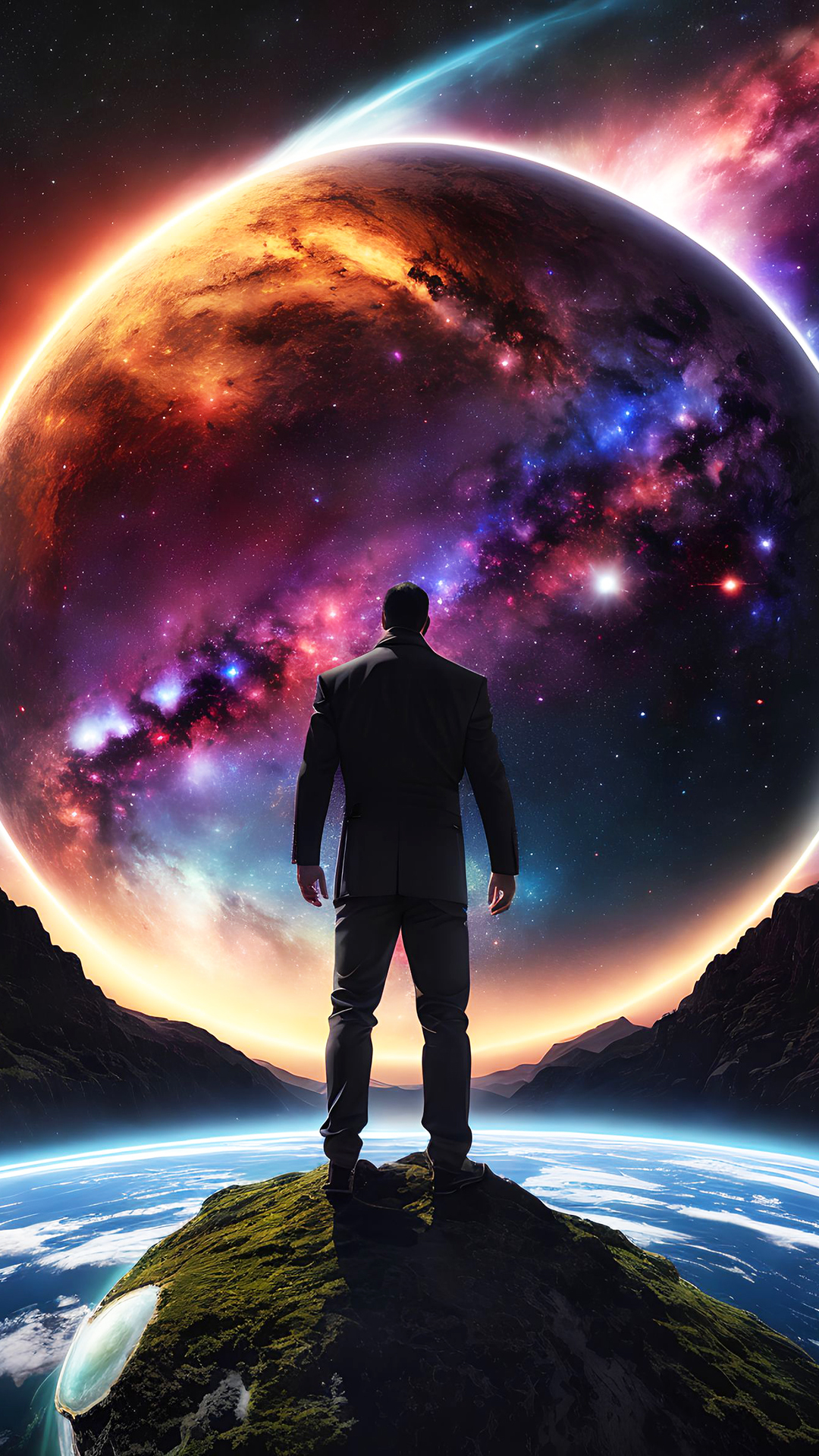 2K高清AI 虛幻星空
