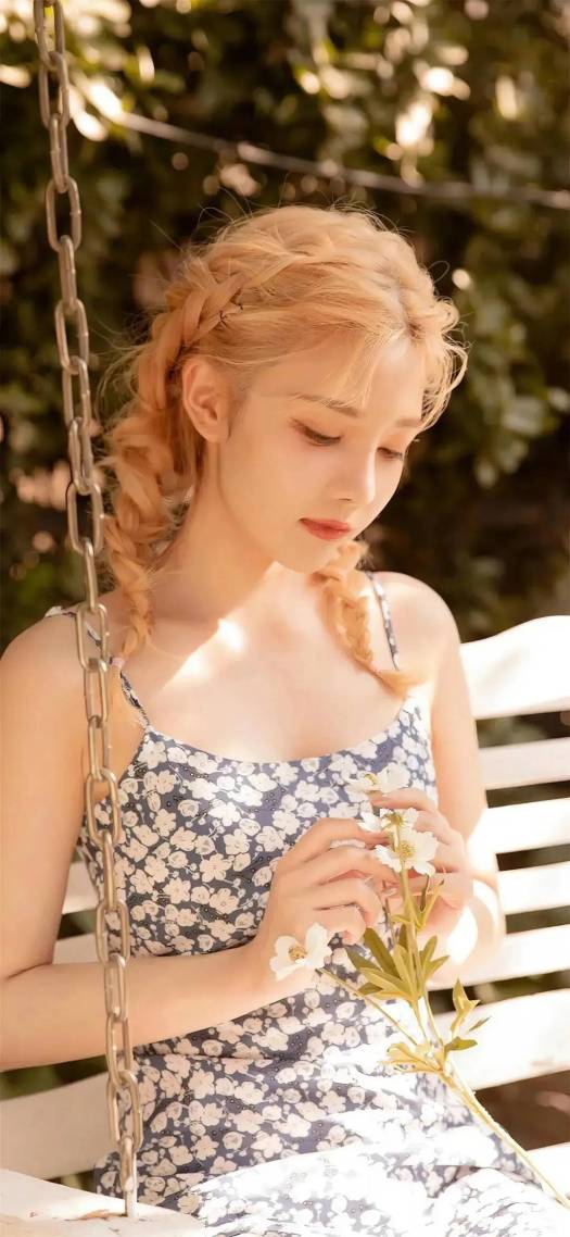 微信主题背景美女