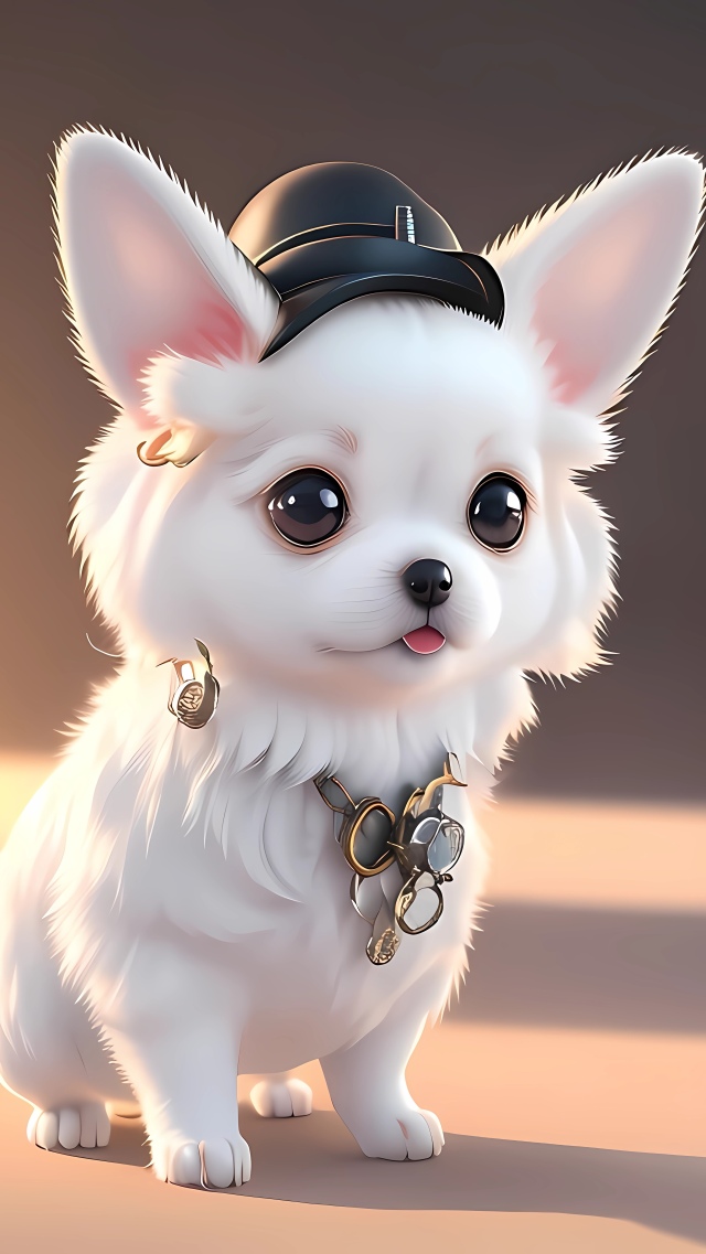 白色吉娃娃 狗狗