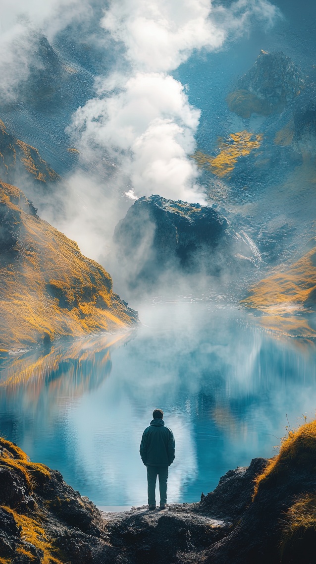 火山温泉